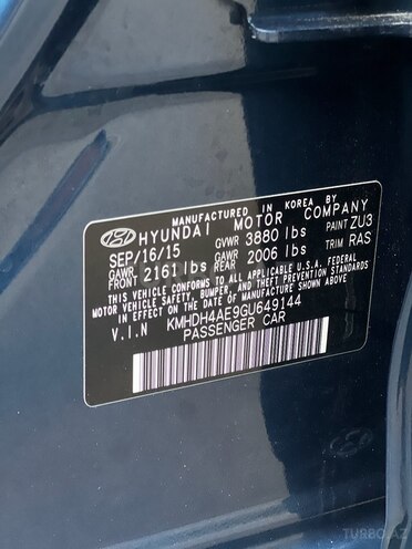 Hyundai Elantra 2015, 109,000 km - 1.8 l - Bakı