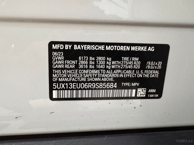 BMW X5 2023, 65,000 km - 3.0 l - Bakı
