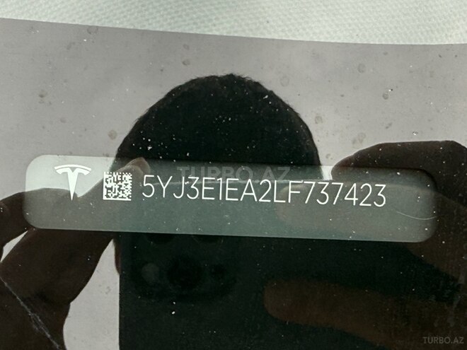 Tesla Model 3 2020, 98,000 km - 0.0 l - Bakı