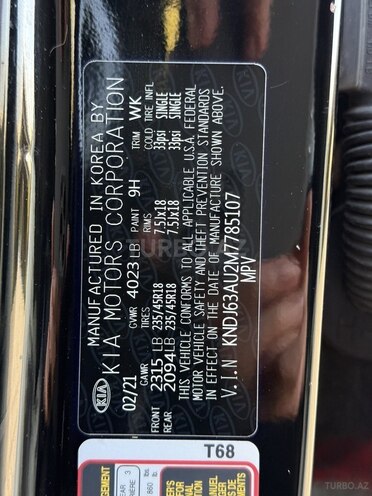 Kia Soul 2021, 93,500 km - 2.0 л - Bakı