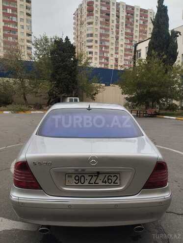 Mercedes S 500 2002, 290,000 km - 5.0 l - Bakı