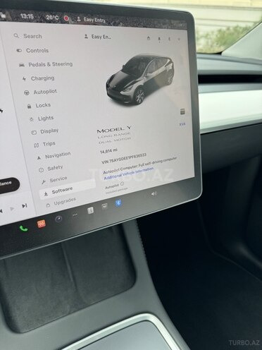 Tesla Model Y 2022, 22,000 km - 0.0 l - Bakı