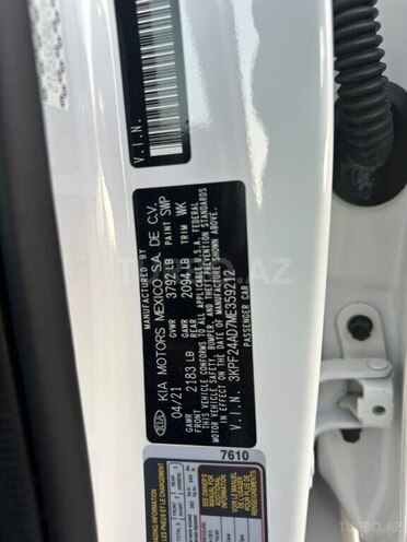 Kia Forte 2021, 43,000 km - 2.0 l - Bakı