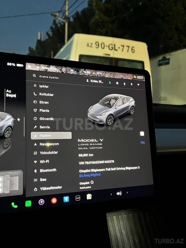 Tesla Model Y 2022, 72,000 km - 0.0 l - Bakı