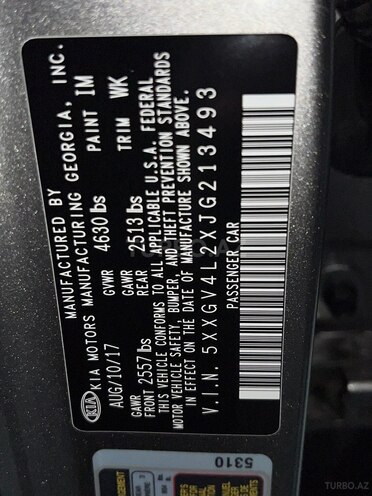 Kia Optima 2017, 59,264 km - 2.0 l - Bakı