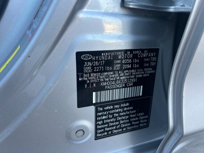 Hyundai Elantra 2017, 135,724 km - 1.6 l - Bakı