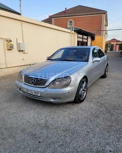 Mercedes S 320 1999, 210,000 km - 3.2 l - Bakı