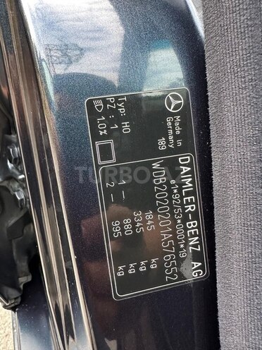 Mercedes C 200 1998, 250,000 km - 2.0 л - Bakı
