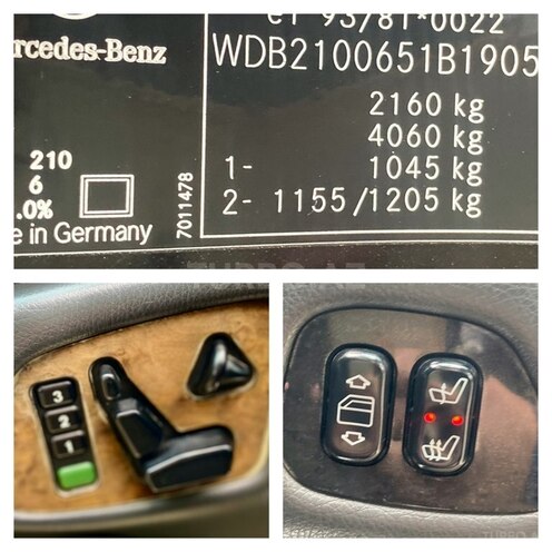 Mercedes E 320 2001, 284,500 km - 3.2 l - Masallı