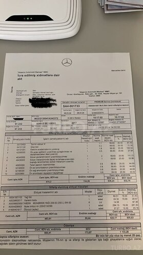 Mercedes E 220 d 2017, 126,000 km - 2.0 l - Bakı