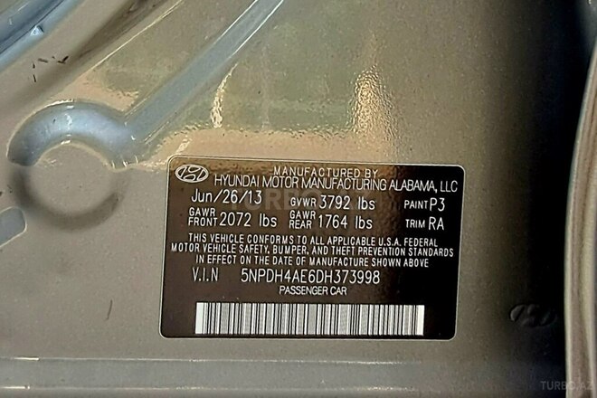 Hyundai Elantra 2013, 121,052 km - 1.8 л - Bakı
