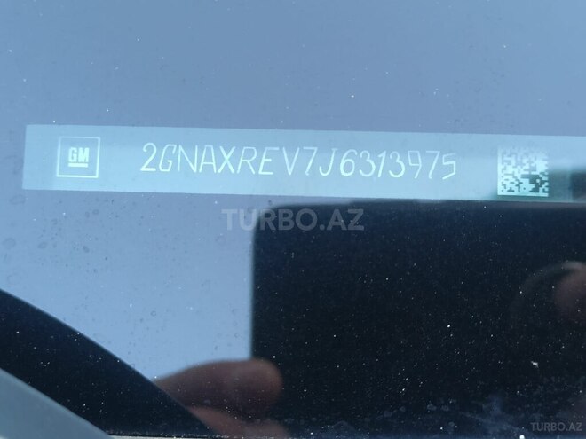 Chevrolet Equinox 2018, 105,090 km - 1.5 l - Bakı
