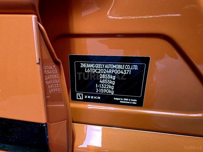 ZEEKR 001 2024, 11,000 km - 0.0 l - Bakı