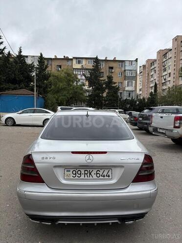 Mercedes E 270 2002, 430,000 km - 2.7 l - Bakı
