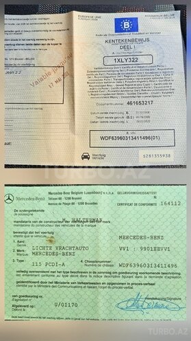 Mercedes Vito 2008, 281,000 km - 2.1 l - Bakı