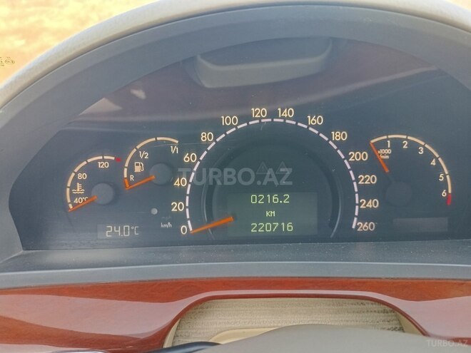 Mercedes S 350 2003, 221,000 km - 3.7 l - Bakı