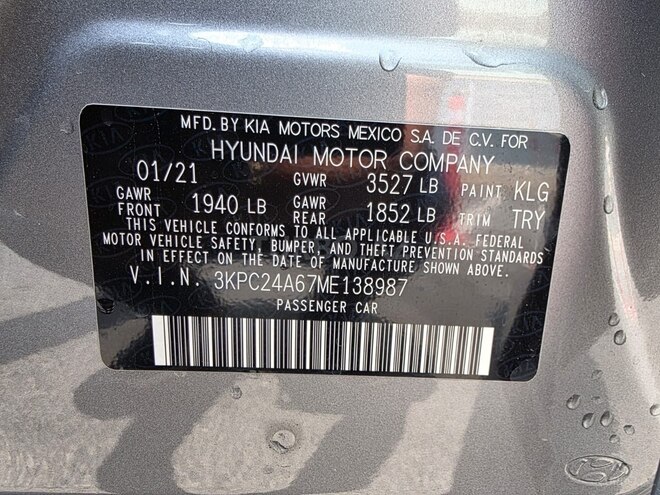 Hyundai Accent 2021, 113,781 km - 1.6 l - Bakı