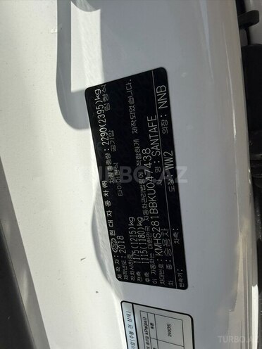 Hyundai Santa Fe 2018, 140,000 km - 2.0 л - Bakı