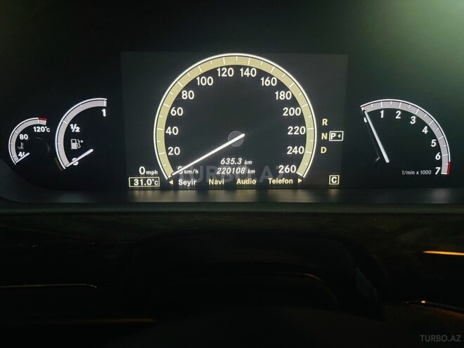 Mercedes S 350 2009, 221,000 km - 3.5 l - Bakı