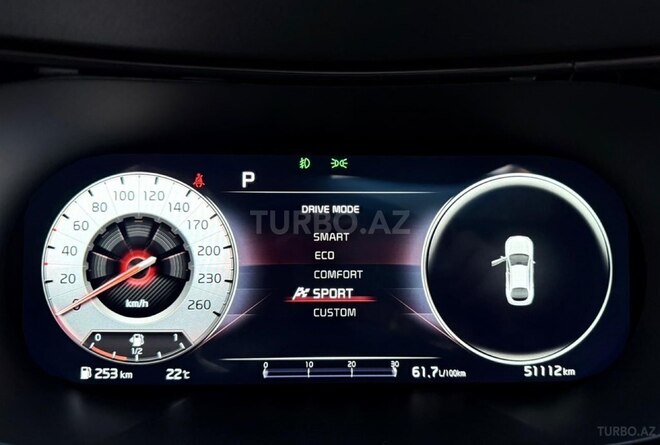 Kia K5 2022, 51,000 km - 2.0 l - Bakı