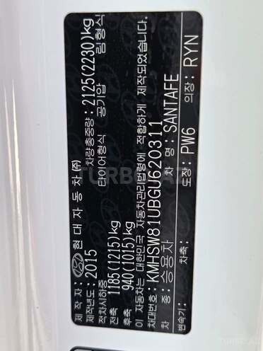 Hyundai Santa Fe 2015, 158,200 km - 2.0 л - Bakı