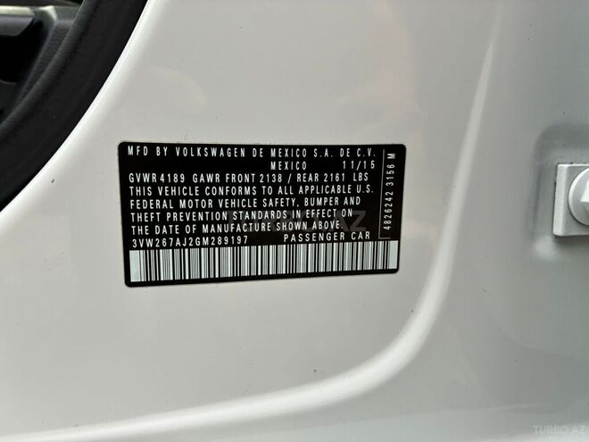 Volkswagen Jetta 2015, 160,000 km - 1.4 l - Bakı