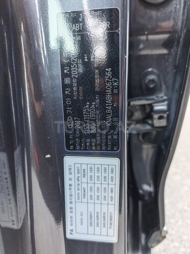 Kia K7 2017, 187,000 km - 2.2 l - Bakı