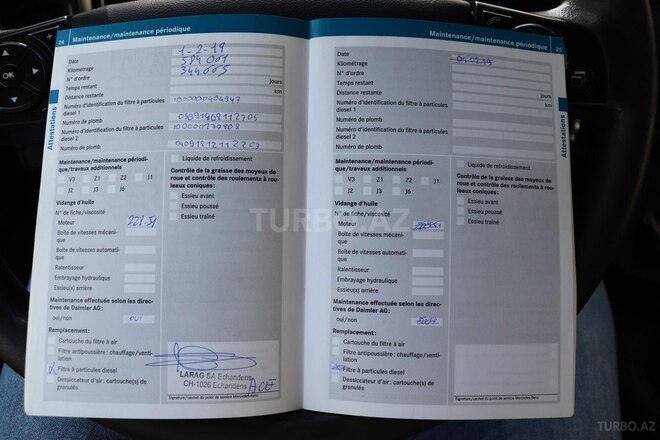 Mercedes Actros 2544 2013, 985,000 km - 11.0 l - Bakı