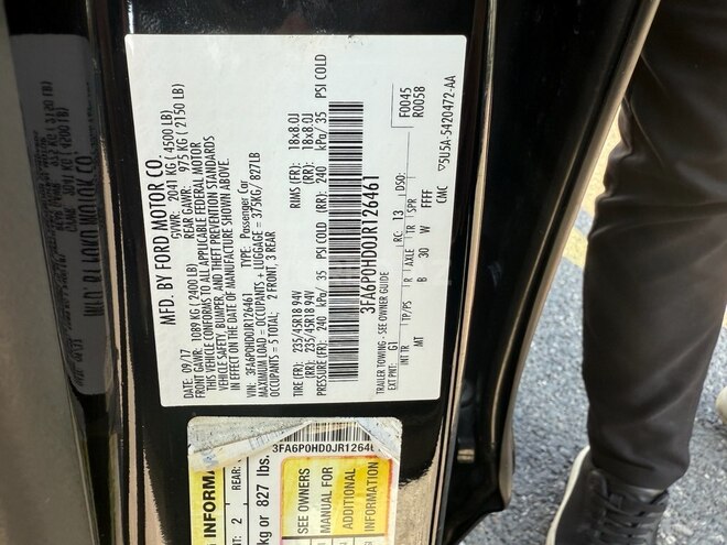 Ford Fusion (North America) 2018, 126,000 km - 1.5 l - Bakı