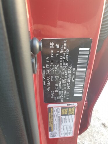 Kia Rio 2022, 62,600 km - 1.6 l - Bakı