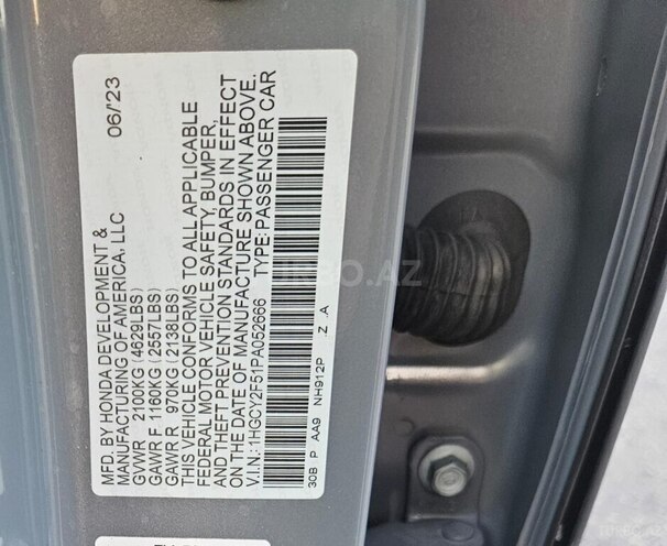 Honda Accord 2023, 16,000 km - 2.0 л - Bakı