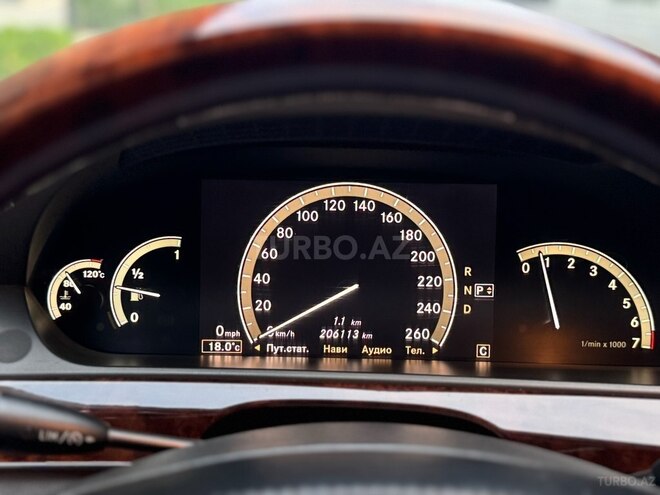 Mercedes S 350 2006, 206,000 km - 3.5 l - Bakı