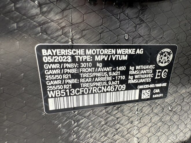BMW iX 2023, 20,700 km - 0.0 l - Bakı