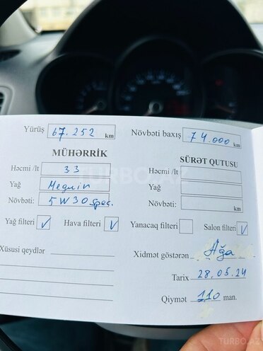 Kia Picanto 2013, 80,000 km - 1.3 l - Bakı