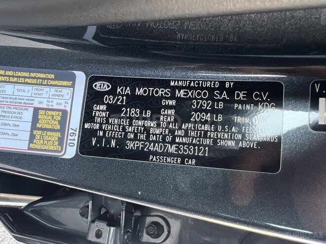 Kia Forte 2021, 73,000 km - 2.0 l - Bakı