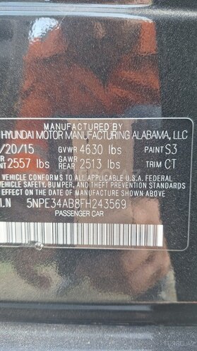 Hyundai Sonata 2015, 176,510 km - 2.0 l - Yevlax