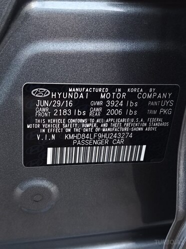 Hyundai Elantra 2017, 128,103 km - 2.0 l - Gəncə
