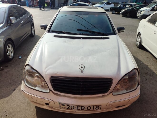 Mercedes S 500 2000, 281,000 km - 5.0 л - Bakı
