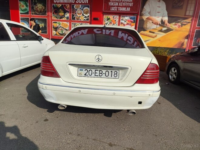 Mercedes S 500 2000, 281,000 km - 5.0 л - Bakı