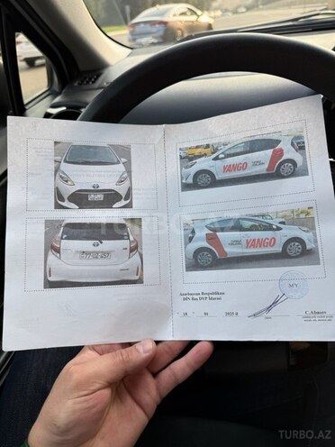 Toyota Aqua 2019, 198,931 km - 1.5 л - Bakı