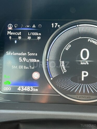 Lexus ES 300h 2023, 43,100 km - 2.5 l - Bakı
