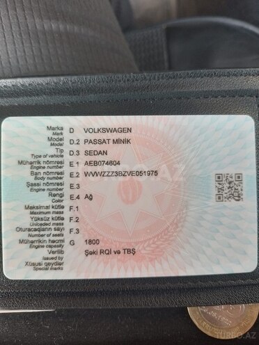 Volkswagen Passat 1997, 350,000 km - 1.8 l - Bakı