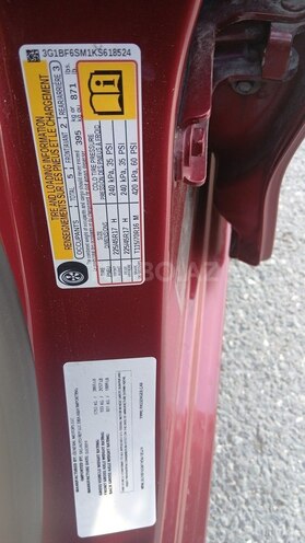 Chevrolet Cruze 2019, 153,802 km - 1.4 l - Bakı