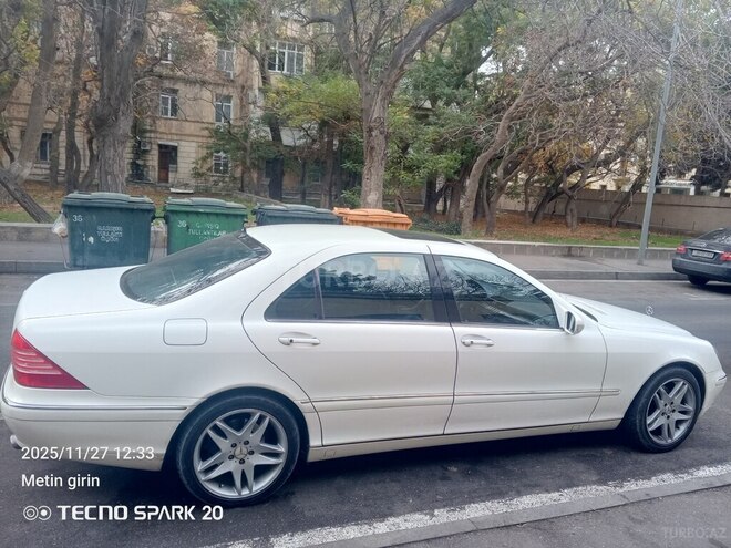Mercedes S 320 2001, 120,000 km - 3.2 л - Bakı