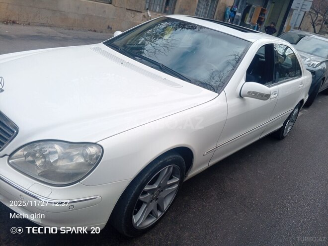 Mercedes S 320 2001, 120,000 km - 3.2 л - Bakı
