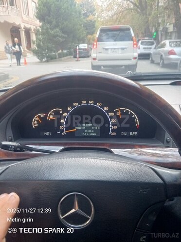 Mercedes S 320 2001, 120,000 km - 3.2 л - Bakı