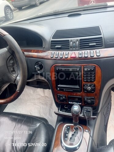 Mercedes S 320 2001, 120,000 km - 3.2 л - Bakı