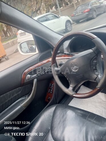 Mercedes S 320 2001, 120,000 km - 3.2 л - Bakı