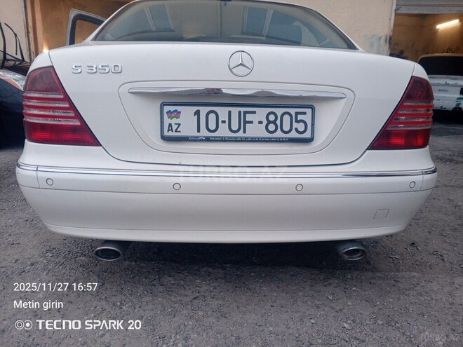 Mercedes S 320 2001, 120,000 km - 3.2 л - Bakı