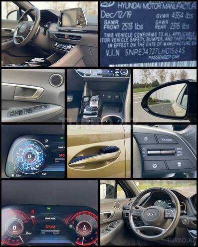 Hyundai Sonata 2019, 84,000 km - 1.6 l - Bakı